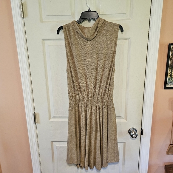 Soft Surroundings Kerry Knit Dress Cowl Neck Sleeveless Dress - Picture 6 of 7